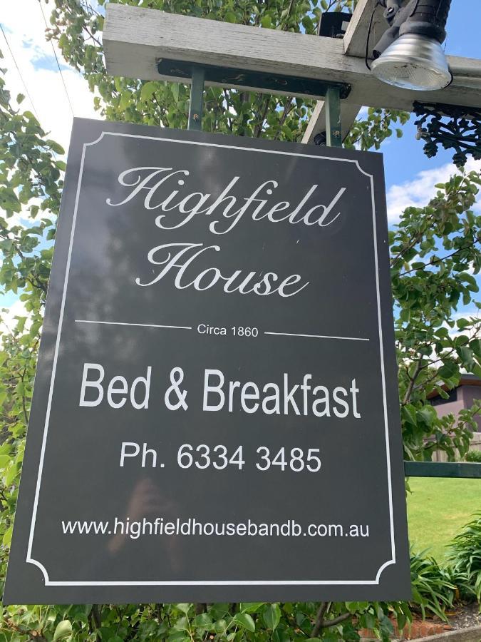 Highfield House Bed & Breakfast Launceston Ngoại thất bức ảnh